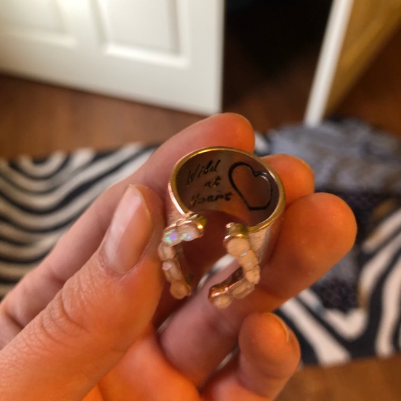 Free People Hidden Ransom Cigar Ring - Picture 3 of 5